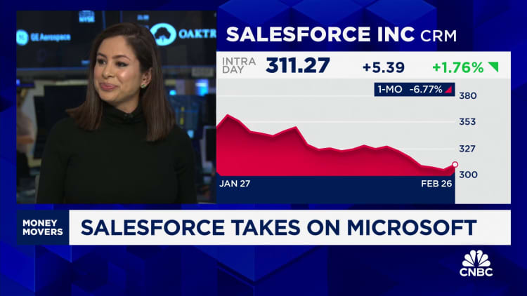 Salesforce, Eksekutif Microsoft Sengkar Produk AI