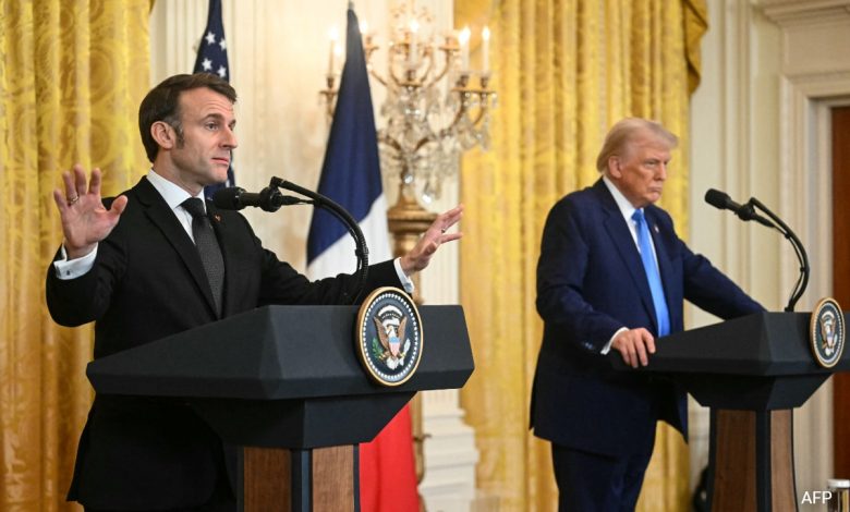 Perdamaian tidak bisa berarti "menyerah" dari Ukraina, kata Macron setelah berbicara dengan Trump