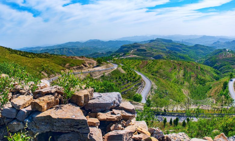 Benteng yang lebih tua dari tembok besar Cina yang ditemukan di Pass Mountain China